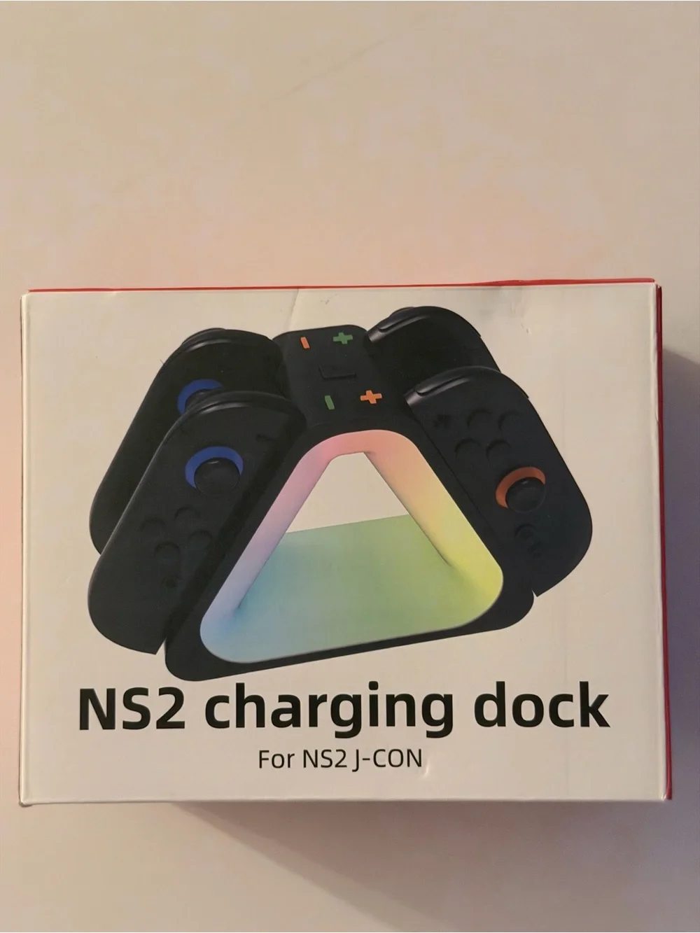 NS2 Charging Dock for NS2 J-CON - Black with RGB Light